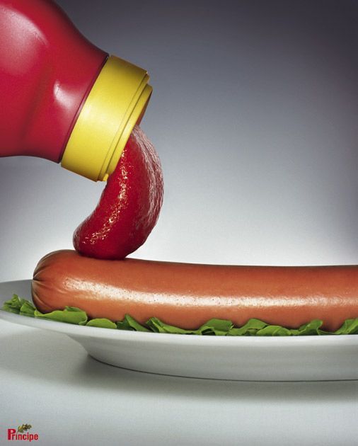 Top 10 Creative & Brilliant Ads With Awesome Art Direction Principe Ketchup