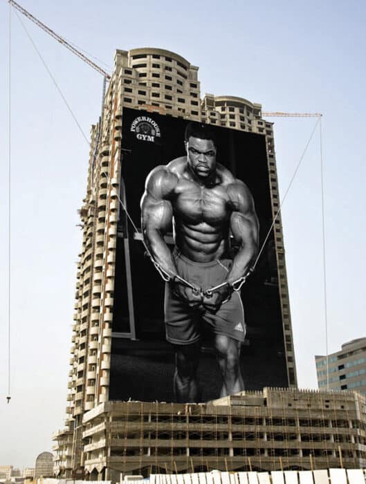 Outdoor Ads Powerhouse Gym