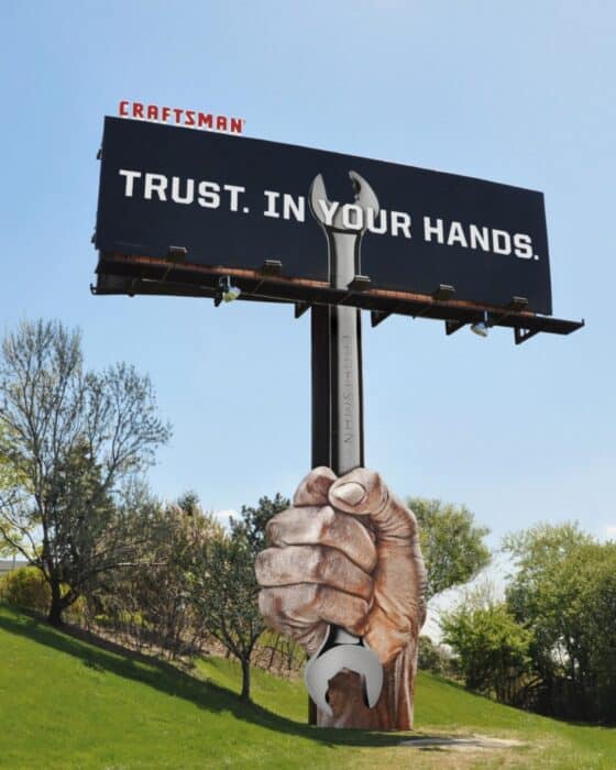 Outdoor Ads Craftsman