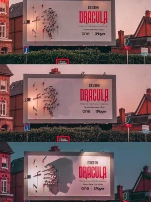 Outdoor Ads BBC’s Dracula