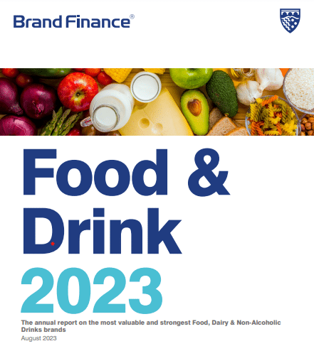 Top 100 Most Valuable Food Brands