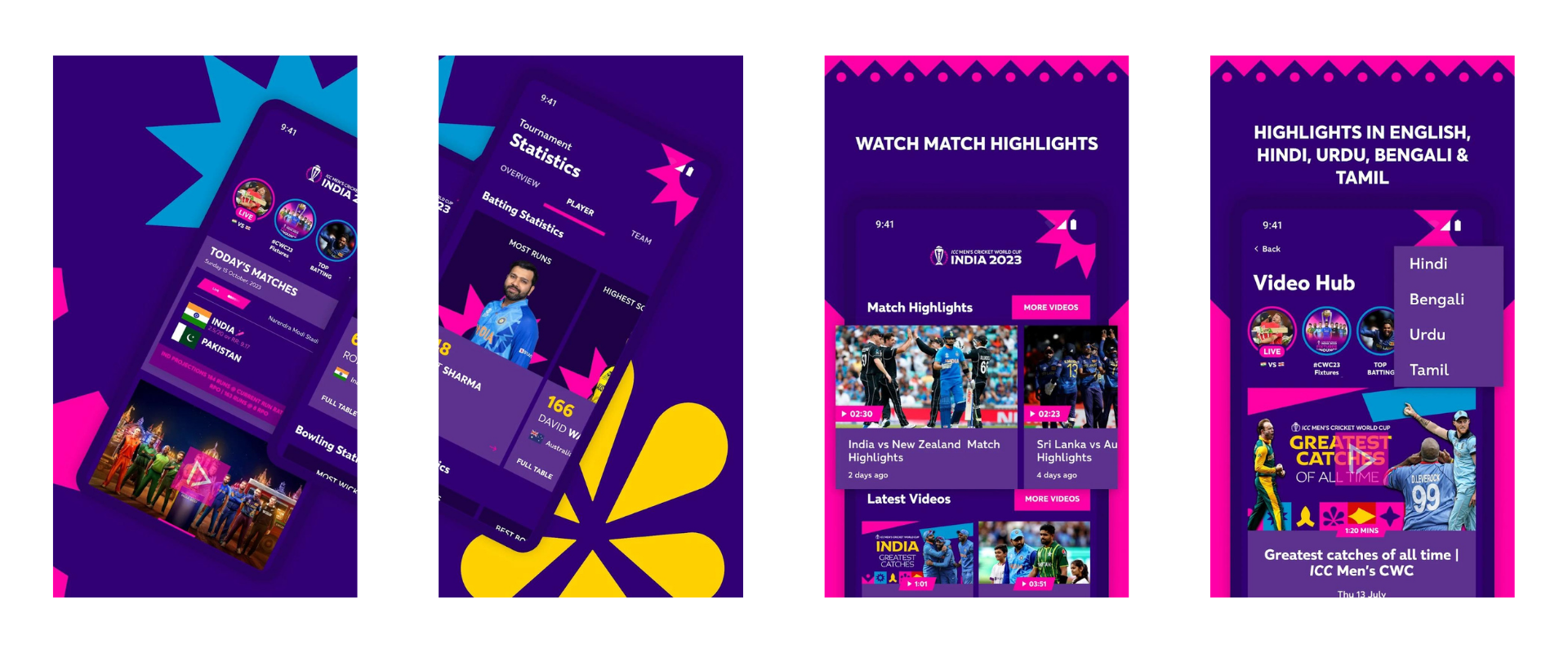 ICC Cricket World Cup 2023 app