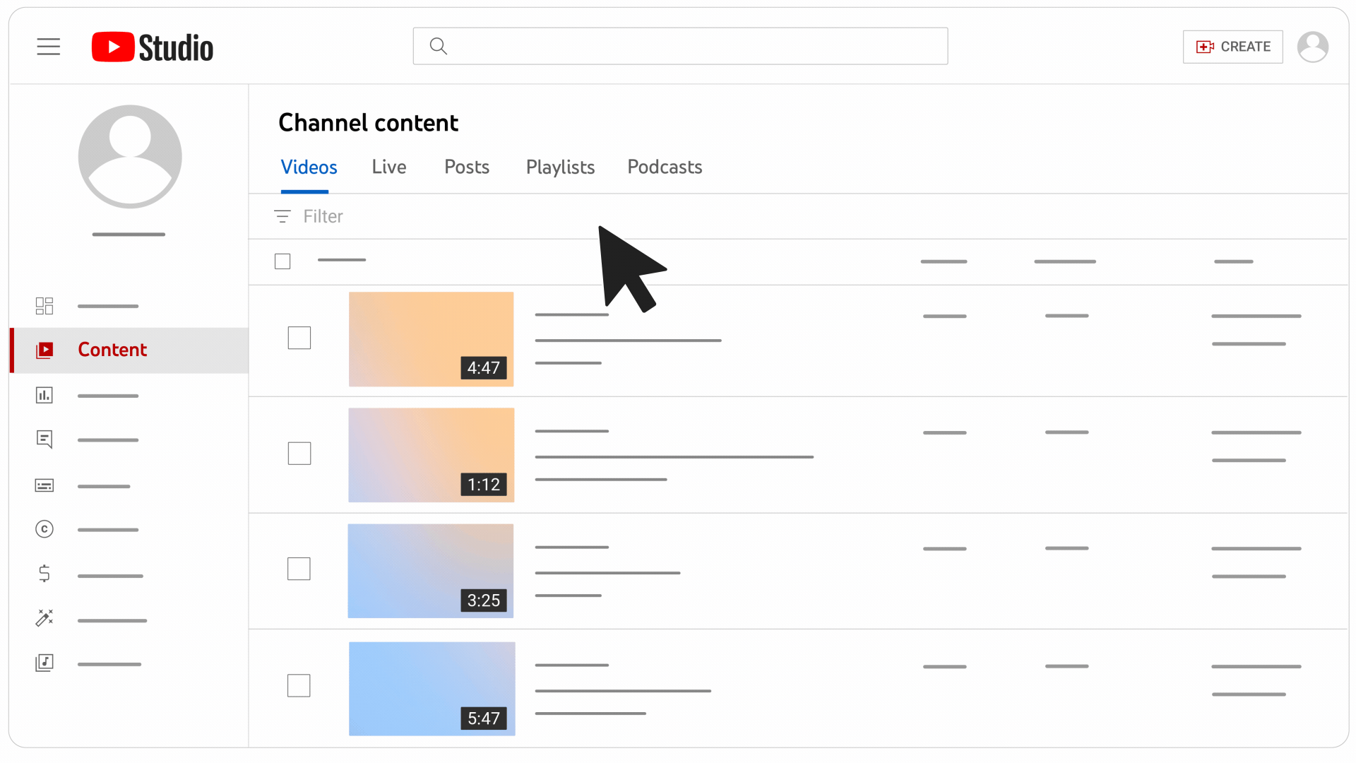 Youtube Studio - Playlist Analytics Upgrade