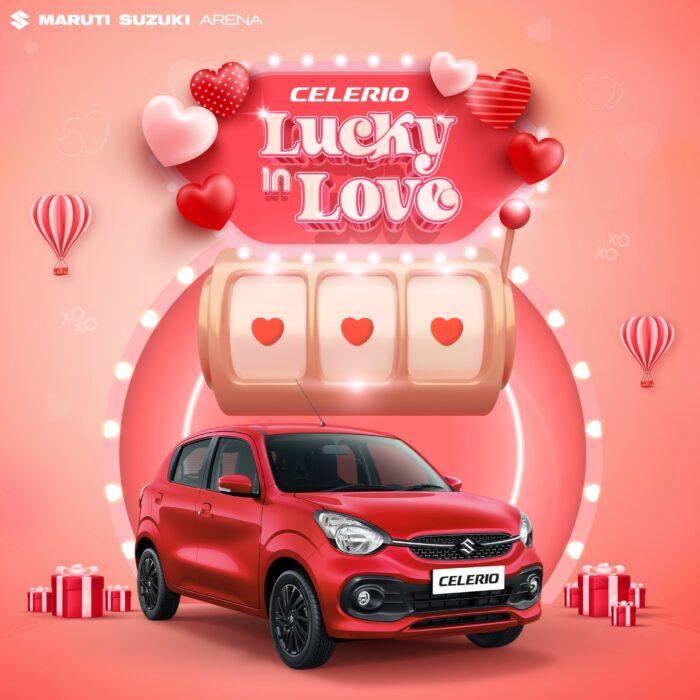 Here’s How Maruti Suzuki Elevated The Valentine’s Day Experience With #CelerioLuckylnLove Campaign