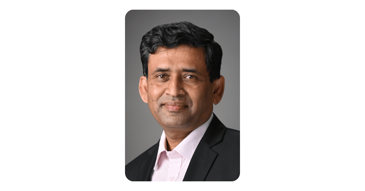 P. Chandra Shekhara Reddy, Sr. Vice President, Sales & Marketing, GEF India