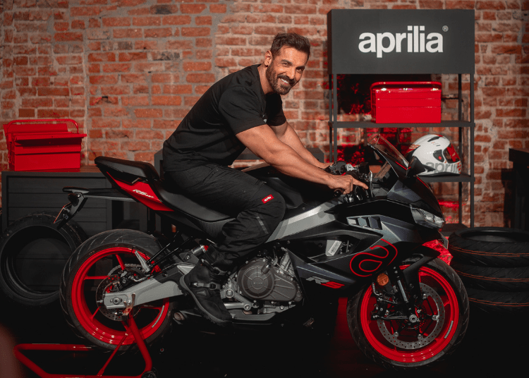 Aprilia India Announces John Abraham As Its Brand Ambassador