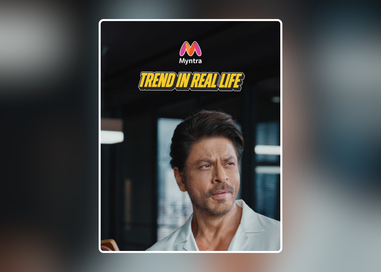 Myntra Onboards Shah Rukh Khan As Its Brand Ambassador